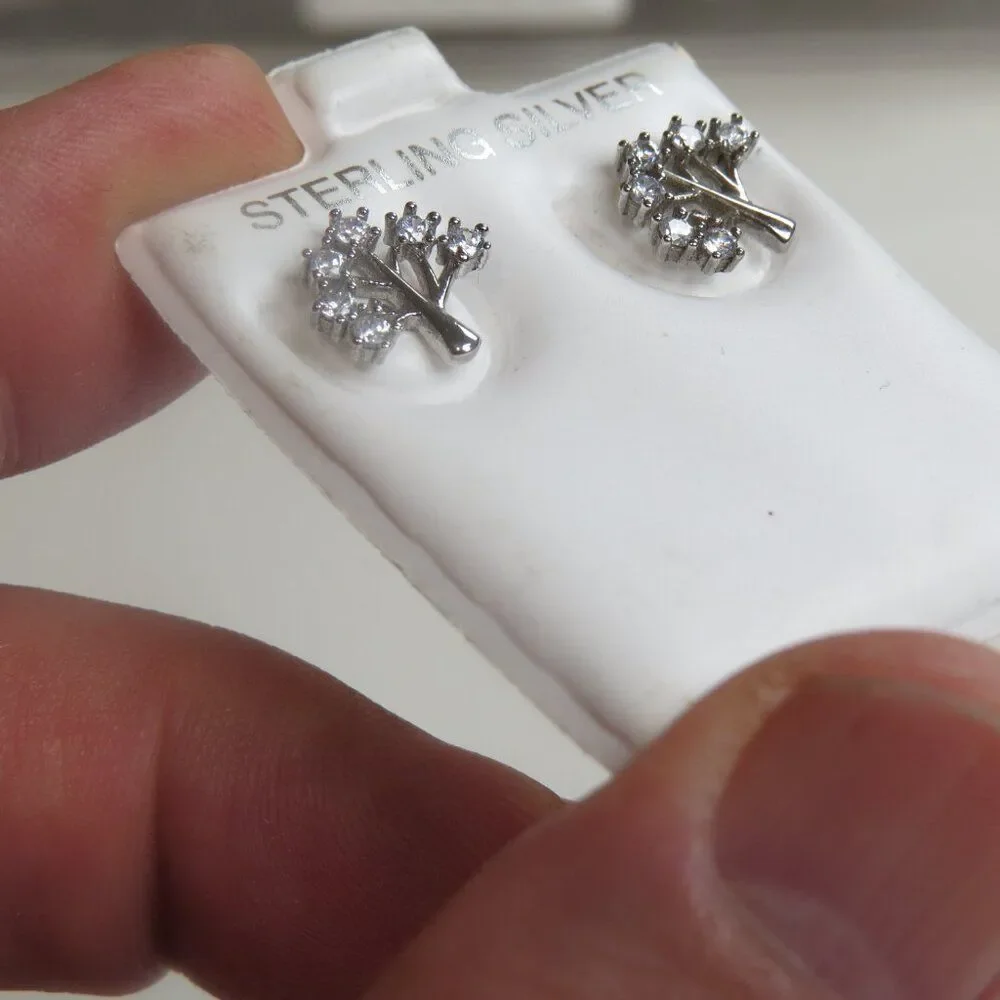 Sterling Silver Earring Hand Crafted